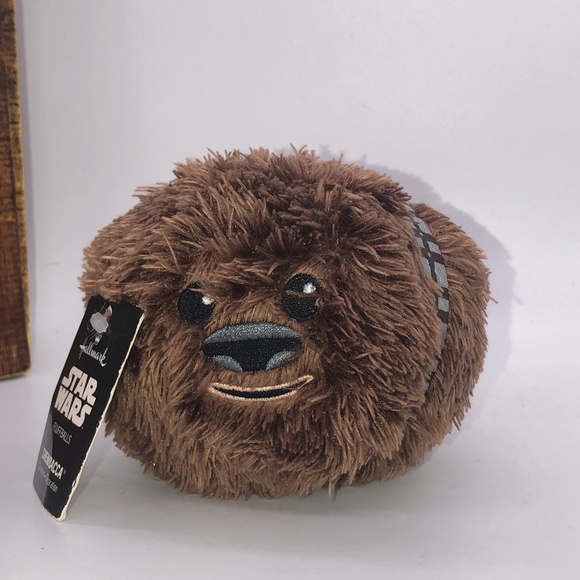 Hallmark Chewbacca Chewie Fluffballs Disney Toy Star Wars - Picture 6 of 14